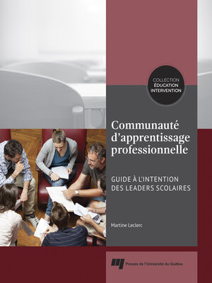 cover image of Communauté d'apprentissage professionnelle